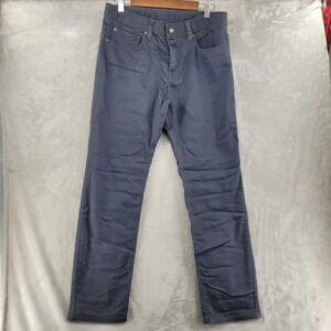 prAna Size 32x30 Bridger Jean Chalkboard Dark Grey Pants Organic Cotton